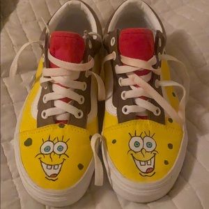 Custom Spongebob Vans